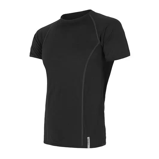 Originální Triko krátké pánské SENSOR MERINO ACTIVE černé