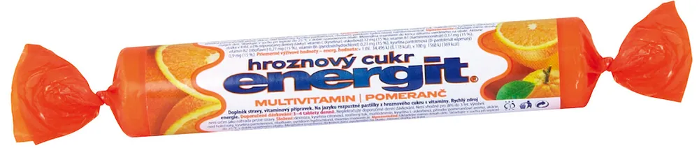VITAR-Energit, multivitamin, 17 tablet, pomeranč Výhodná Nabídka