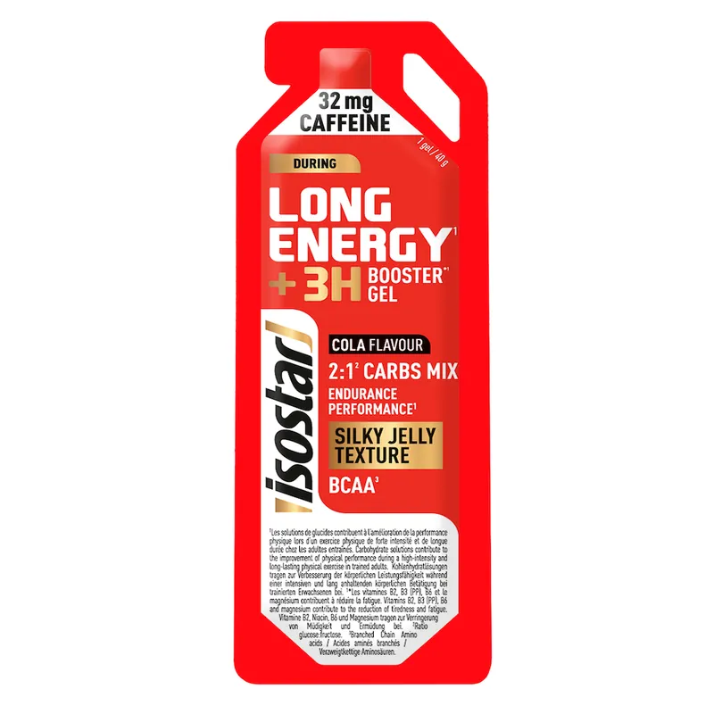 Autentický ISOSTAR energy shot 60ml jahoda-granátové jablko