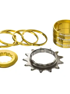 Horká Nabídka Single Speed Adapter Reverse 13 zubů zlatá