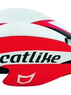 Top Prodej Přilba Catlike Chrono Aero Plus 2012 R281 Červeno/Bílá