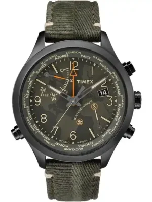 Objednat Nyní Hodinky Timex Waterbury World Time