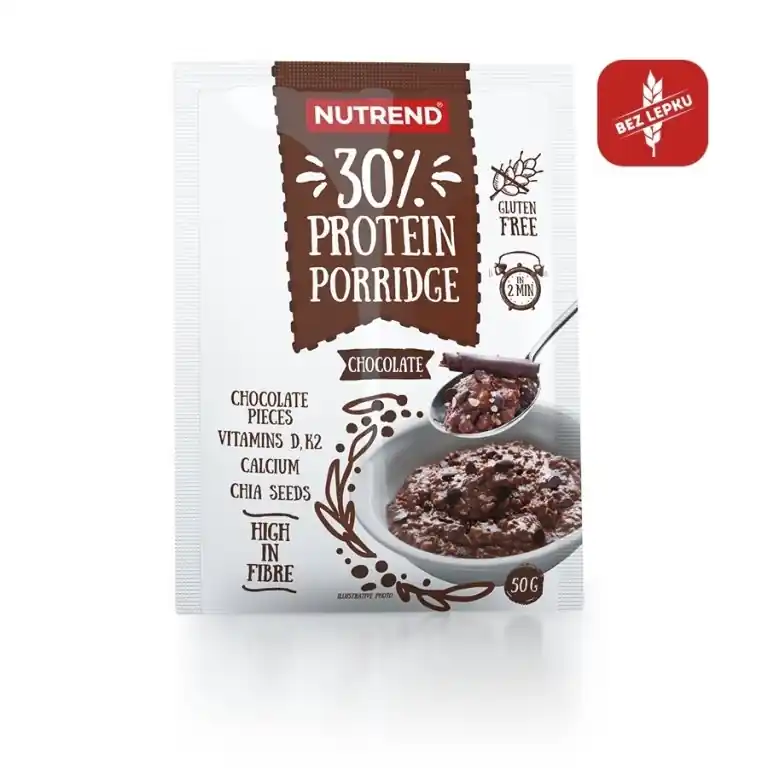 Víkendová Akce Kaše Nutrend Protein Porridge 5x50g