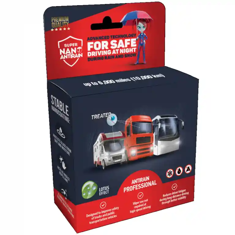 Ochrana autoskel NANOPROTECH Super Nano Antirain Professional Přímo Od Výrobce