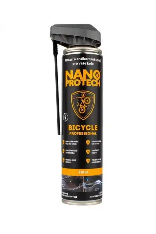 Olej NANOPROTECH Bicycle spray na řetězy 300ml Pouze Dnes