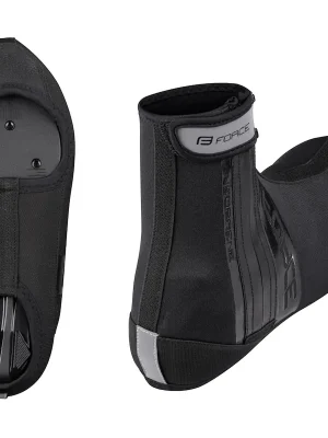 Návleky treter FORCE NEOPRENE ROAD, černé Akční Nabídka