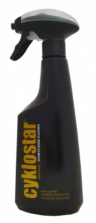 Čistič obuvi CykloStar originál Shoe Cleaner 0.5l rozprašovač Vrácení Zdarma
