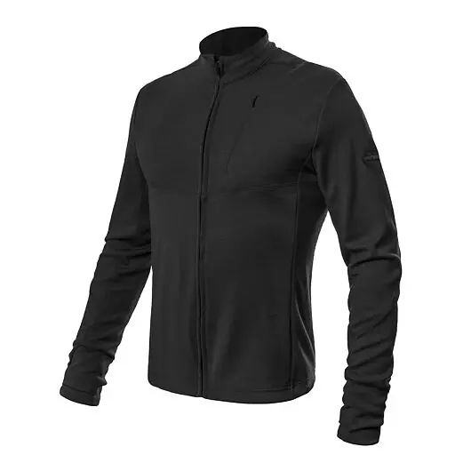 Hit Sezóny Mikina pánská SENSOR MERINO UPPER černá