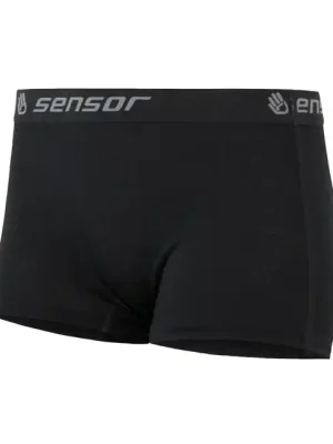 Kalhotky dámské SENSOR MERINO ACTIVE s nohavičkou černé Nejlepší Volba