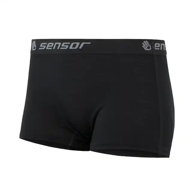 Kalhotky dámské SENSOR MERINO ACTIVE s nohavičkou černé Nejlepší Volba