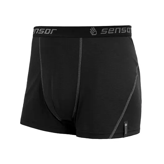 boxerky SENSOR DOUBLE FACE krátké černé Dokud Zásoby Vydrží