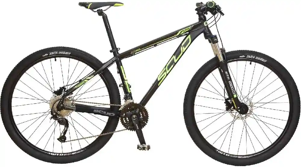 Horské kolo 29 SCUD Okin Altus/Aliv.3x9 disc,blk-green Super Cena