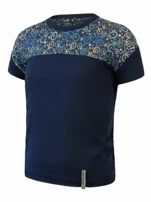 Triko krátké dětské SENSOR COOLMAX IMPRESS deep blue/blue bikes Originální