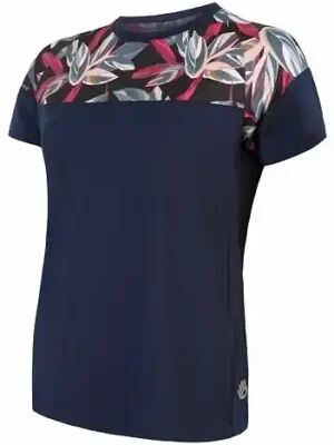 Dres krátký dámský SENSOR HELIUM deep blue/leaves Vysoce Kvalitní