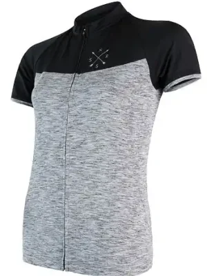 Dres krátký dámský SENSOR CYKLO MOTION zip šedo/černý Autentický