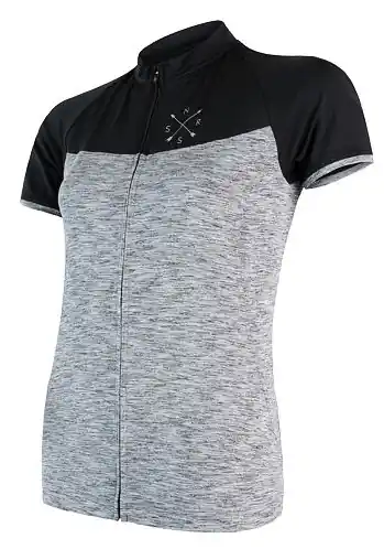 Dres krátký dámský SENSOR CYKLO MOTION zip šedo/černý Autentický