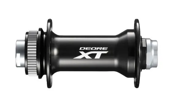 Náboj přední Shimano XT HB-M8010BE 32d černý osa E-THRU Doprava Zdarma