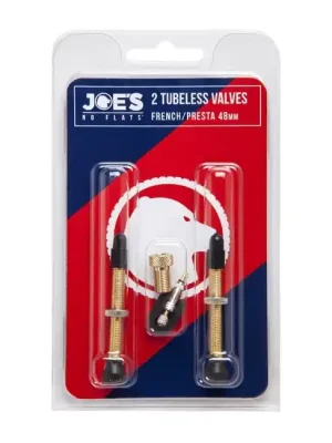 Ventilek Joes Tubeless Presta Valves 2ks 48mm Must-Have