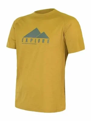Triko krátké pánské SENSOR MERINO AIR PT EXPLORE žluté Přímo Od Výrobce