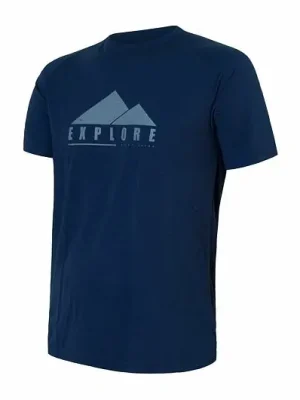 Triko krátké pánské SENSOR MERINO AIR PT EXPLORE tmavě modré Autentický