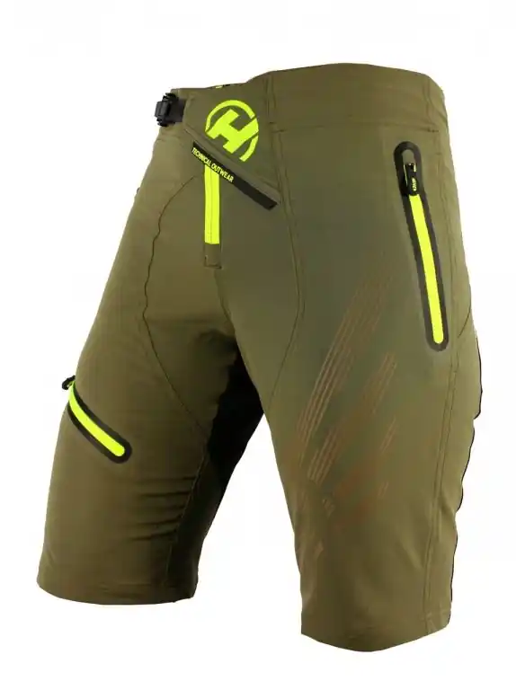 Vysoce Kvalitní Kraťasy dámské HAVEN ENERGY khaki/žluté