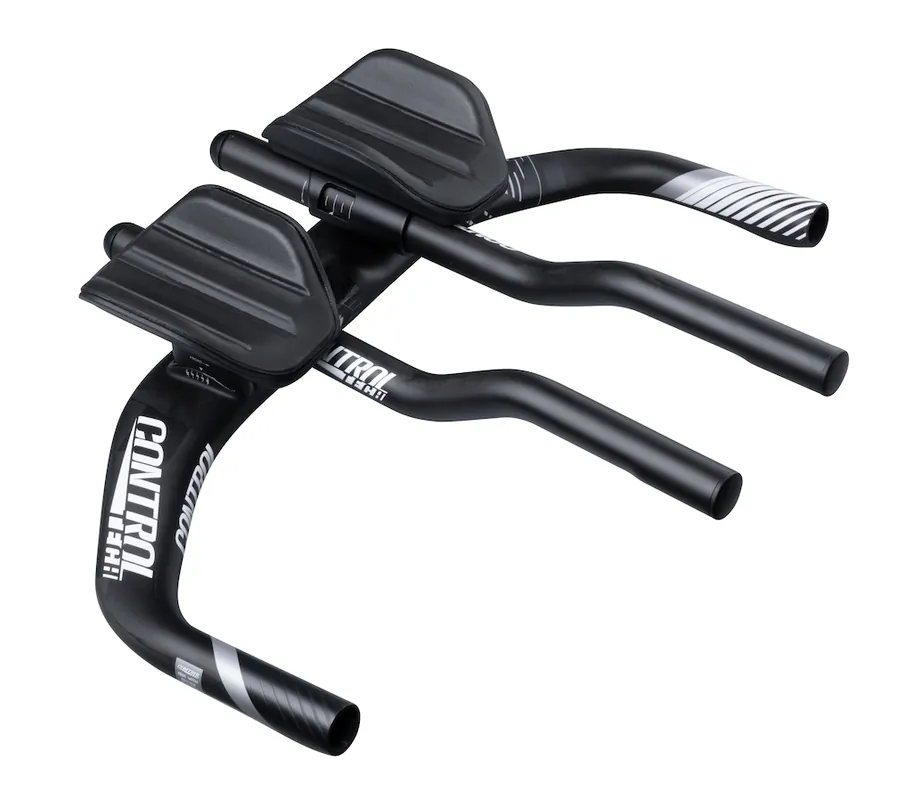 Řídítka Controltech TIME ZONE AEROBAR, karbon, črn-bílá Doprava Zdarma