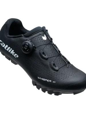 Tretry Catlike Whisper X1 MTB nylon Černé Must-Have