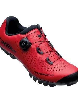 Dokud Zásoby Vydrží Tretry Catlike Whisper X1 MTB nylon Červené