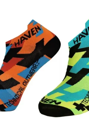 Nakupujte Hned Ponožky HAVEN SNAKE NEO Crazy orange/neo