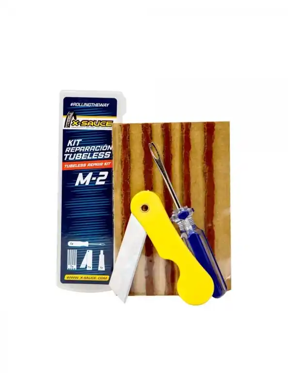 Novinka Opravná sada X-SAUCE Tubeless Repair Kit M-2