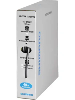 Zlevněný AKCE! Bowden brzdový Shimano 5mm 40m šedý box