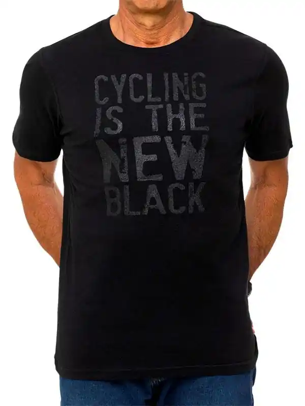 Triko Cycology Cycling is the New Black Omezená Nabídka