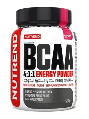 Nápoj Nutrend BCAA 4:1:1 Energy Powder 500g Nejlepší Volba