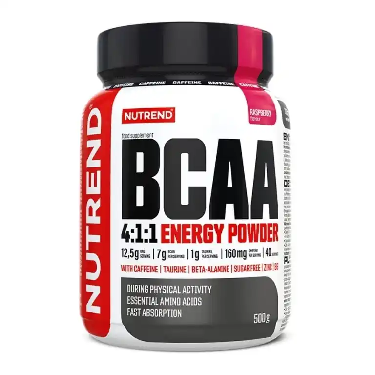 Nápoj Nutrend BCAA 4:1:1 Energy Powder 500g Nejlepší Volba
