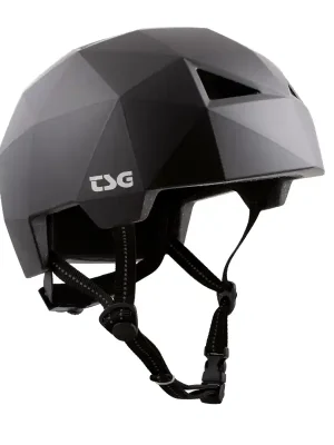 Přilba TSG Geo solid Color Satin Black Značkový