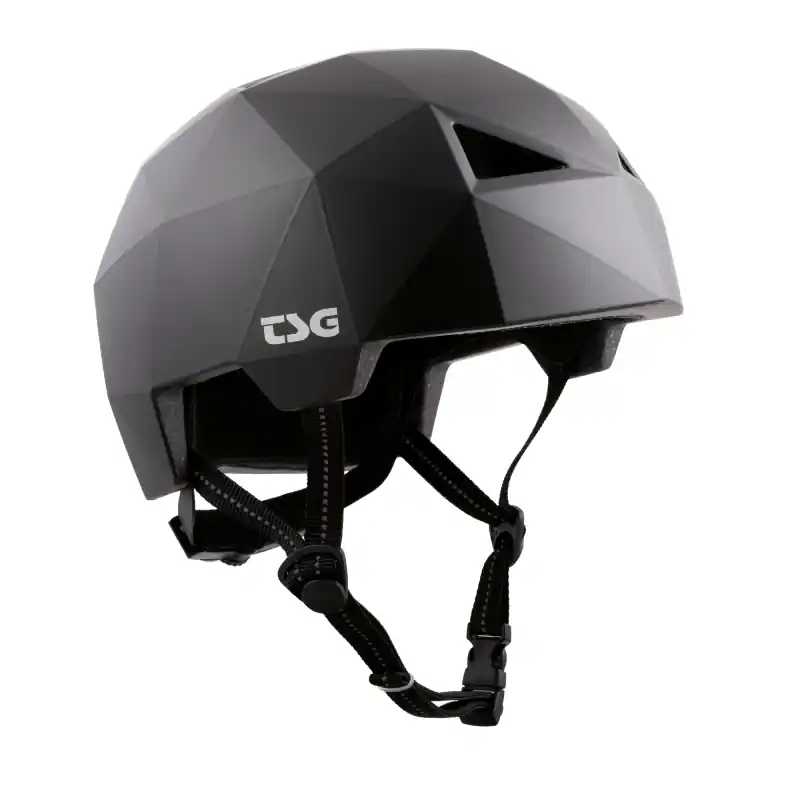 Přilba TSG Geo solid Color Satin Black Značkový
