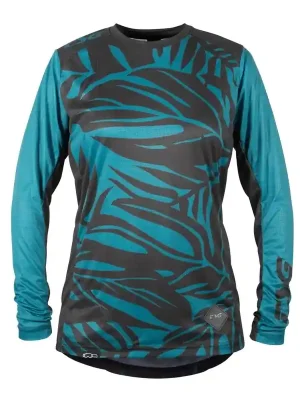 Časově Omezené Dres dámský TSG Floral Jersey dlouhý rukáv