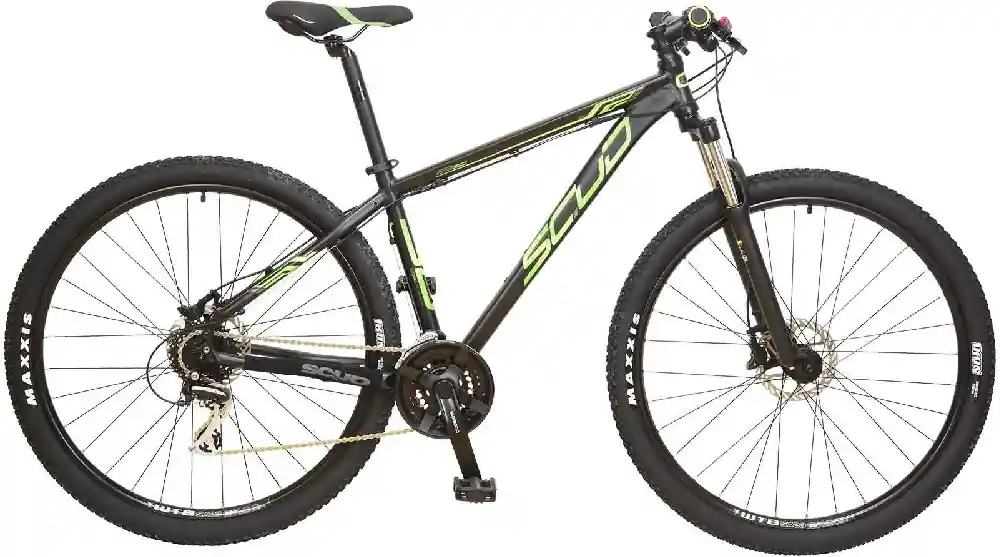 Nejprodávanější Horské kolo 29 SCUD Parus Altus 3x8 disc black-green