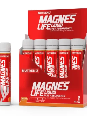 Nutrend MAGNESLIFE Liquid 10x25ml, pomeranč Cenově Výhodný