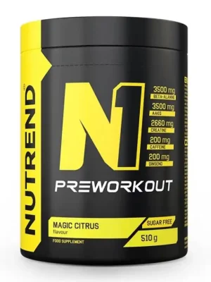Nápoj Nutrend N1 PRE-WORKOUT 510g Výprodej