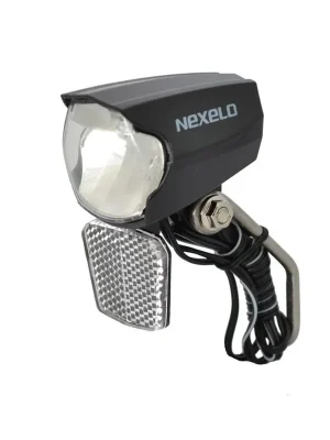 Ověřený Světlo přední Nexelo LED 3W na dynamo s odrazkou