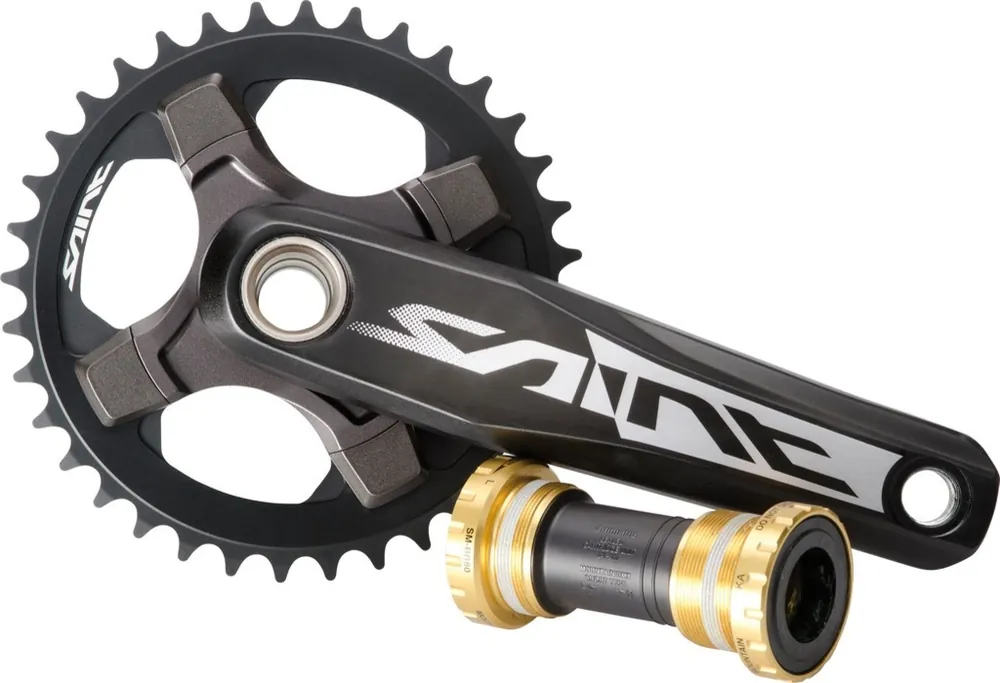 Kliky 1 Shimano Saint FC-M820 1x10 165mm 36z+BB misky Originální