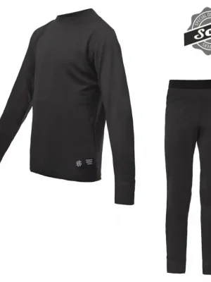 Komplet dětský SENSOR MERINO ACTIVE SET černý Pouze Dnes