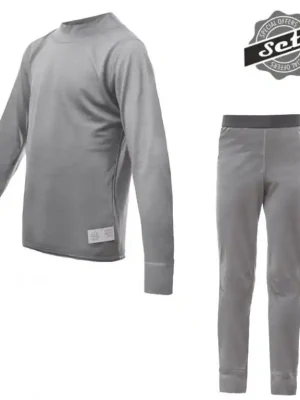 Speciální Cena Komplet juniorský SENSOR MERINO ACTIVE SET šedý