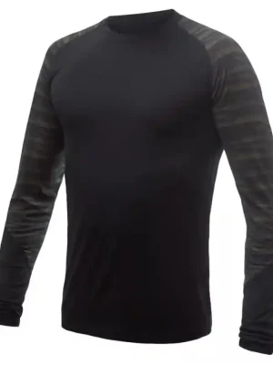 Akce Triko dlouhé pánské SENSOR IMPRESS černá/batik