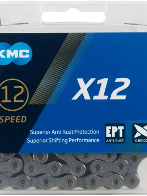 Řetěz KMC X12 EPT nerez Stříbrný Box Přímo Od Výrobce