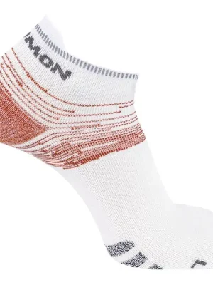Ponožky Salomon Predict low orange/white M 22/23 Nejlepší Cena