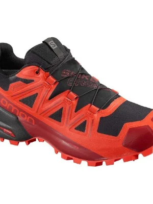 Boty Salomon Spikecross 5 GTX black/red Cenová Bomba