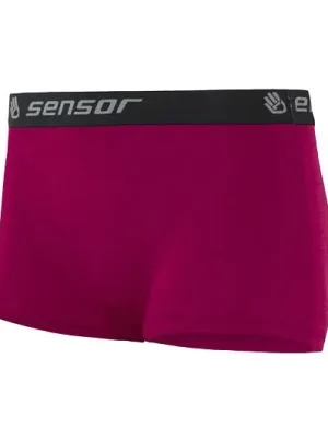 Finální Výprodej Kalhotky dámské SENSOR MERINO ACTIVE s nohavičkou lilla