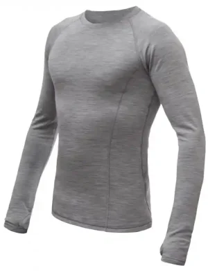 Cenová Bomba Triko dlouhé pánské SENSOR MERINO BOLD šedé